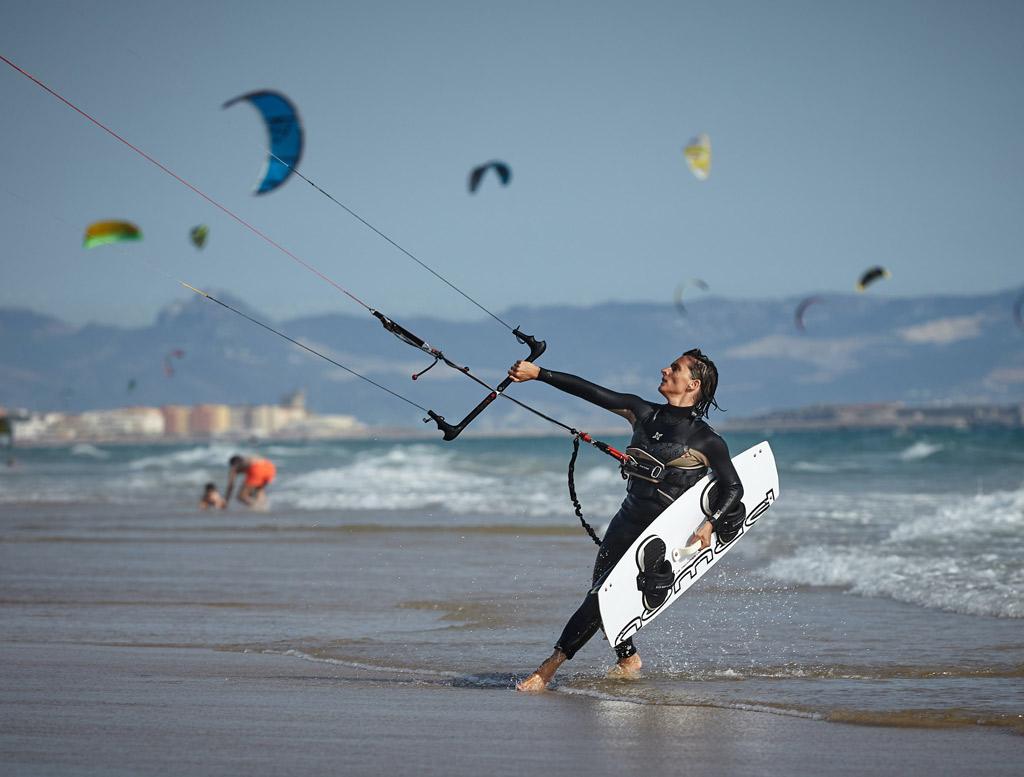 Kitesurfing, Hiszpania, kursy hiszpańskiego lub angielskiego - obóz językowy, dla dzieci i młodzieży