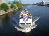 Boat trip wycieczka łodzią w Berlinie